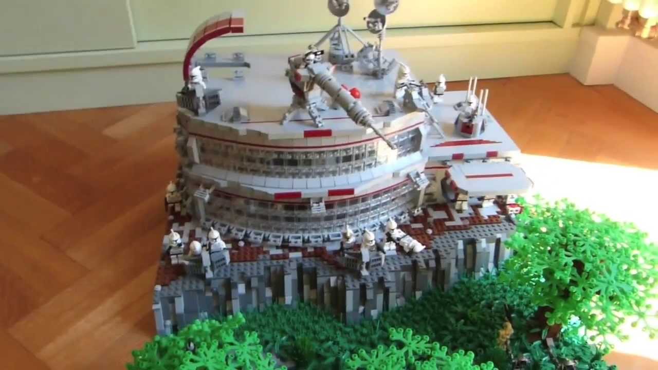 LEGO Star Wars The Clone Wars Deutsch Clone Base auf Cardia (MOC) - YouTube