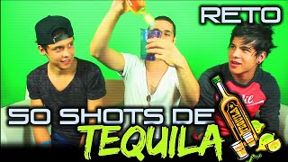 ► Reto 50 Shots de Tequila | Colombia vs Mexico