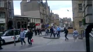 High Street Fight - Edinburgh