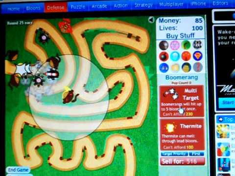 bloons tower defense 3 game