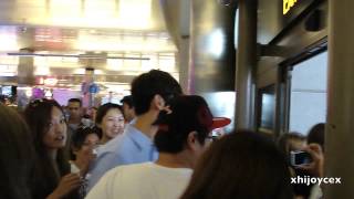 [FANCAM] 130704 TVXQ Yunho + Changmin Arrival @ LAX