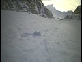 Dôme des Ecrins 4015m, couloir Mayer-Dibona 5.4 E3 splitboard