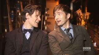 DOCTOR WHO Insider: MATT SMITH & DAVID TENNANT on Regeneration & Saying Goodbye *Exclusive*