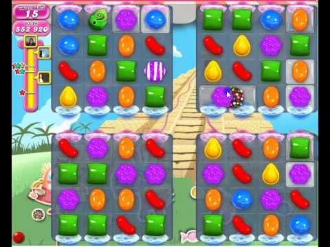 Candy Crush Saga Level 323 How to pass without boosters. - YouTube