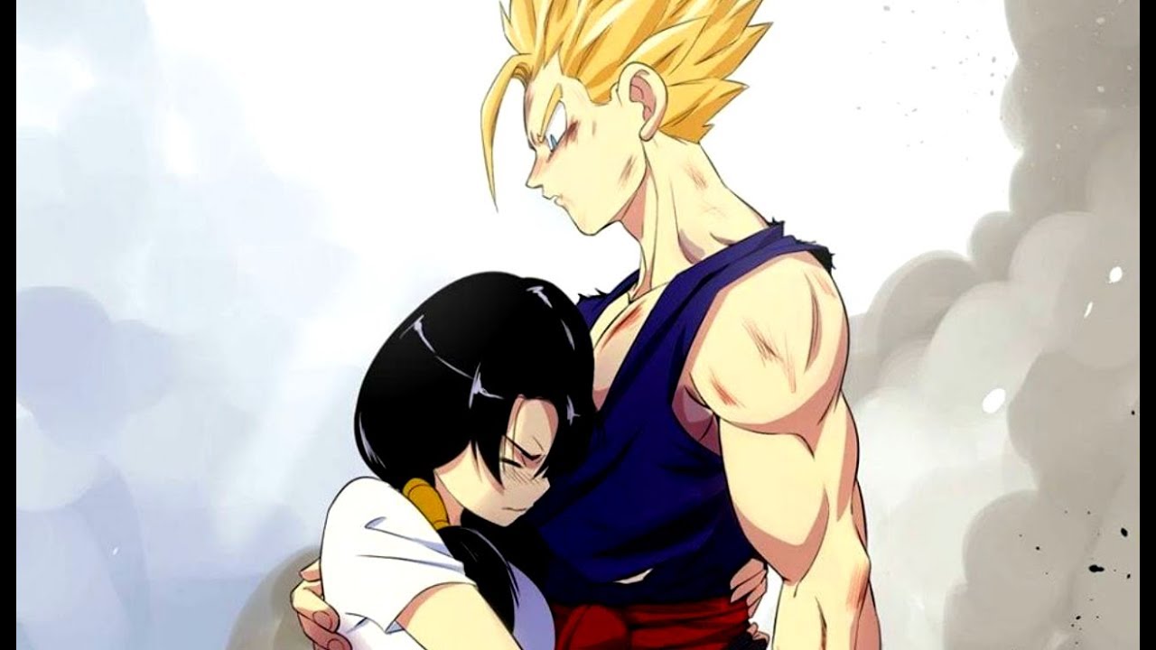 Gohan,and,Videl's,First,Kiss.
