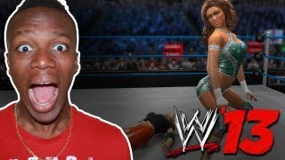 KSIOlajidebt Plays | WWE '13 (Divas Cage Match)