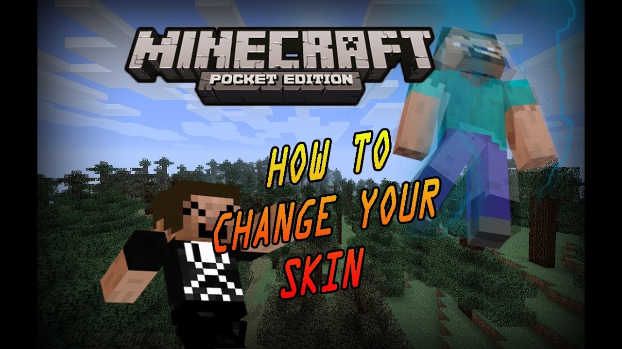 how to get your minecraft pocket edition skins