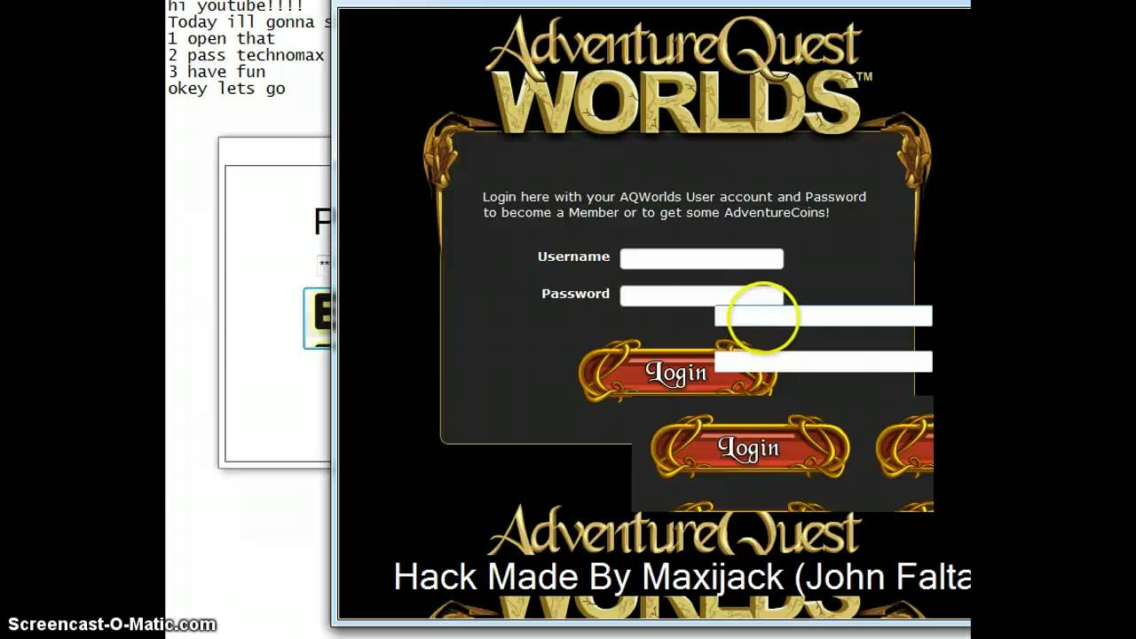 aqw ac,member generator - YouTube