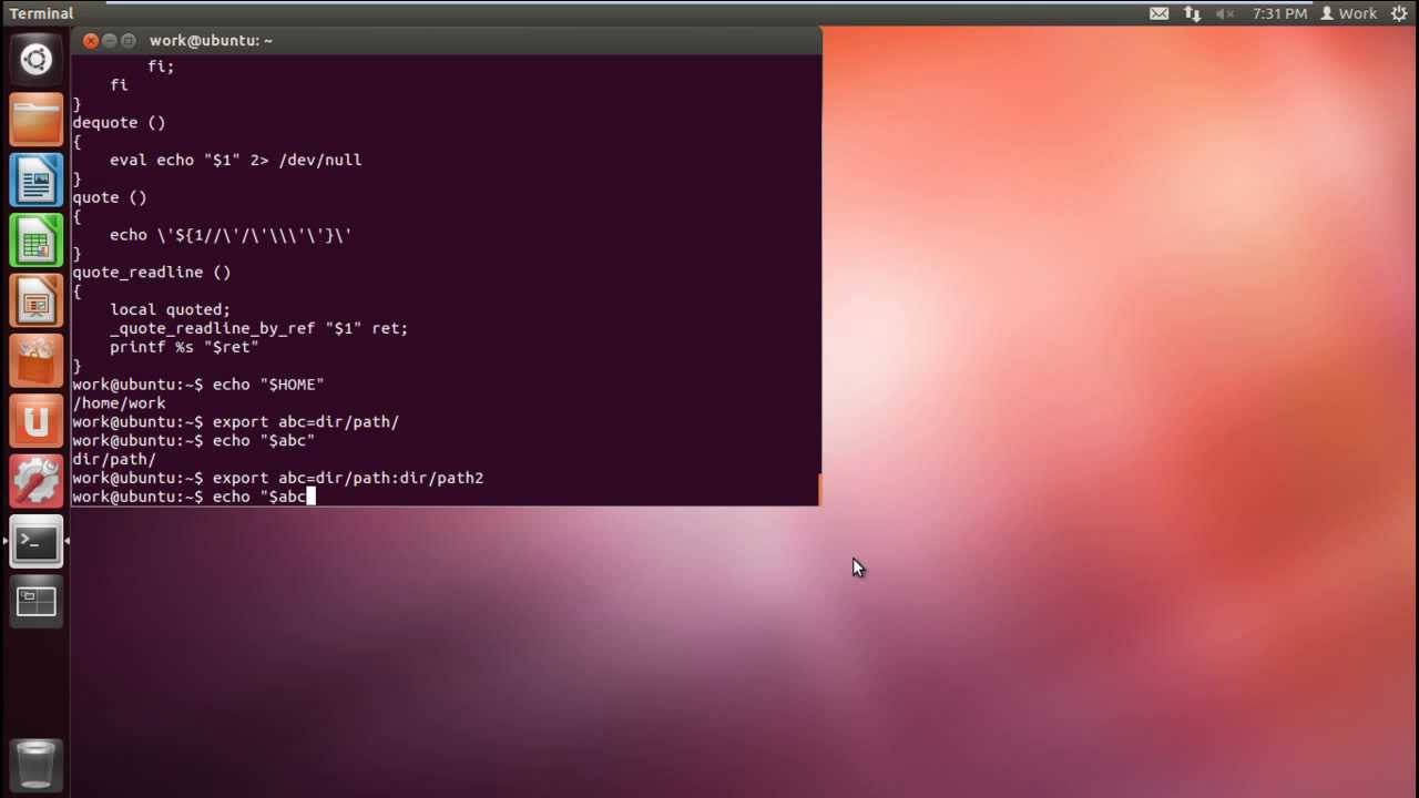 Linux Tutorial Environment Variables | how to set environment variables in linux youtube Linux Tutorial Environment Variables | how to set environment variables in linux youtube
