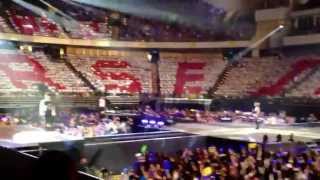 130812 SUPER JUNIOR SS5 In Taiwan MARRY U 翻紙牌的瞬間