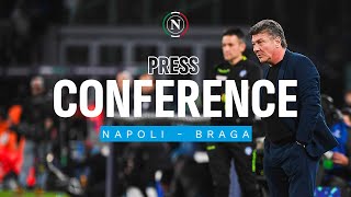 LIVE | La conferenza stampa di Mister Mazzarri alla vigilia di Napoli - Braga