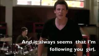 Can't fight this feeling anymore Lyrics (FULL PERFORMANCE) Glee