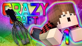 Minecraft: Crazy Craft 2.0 Modded Survival w/Mitch! Ep. 1 - KRAKEN BOSS!