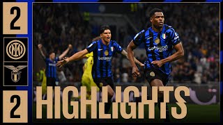 DESPITE THE FIGHT, INTER HELD TO A DRAW | INTER 2-2 LAZIO | HIGHLIGHTS | SERIE A 2024/25 ⚫🔵🇬🇧???