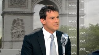 Manuel Valls: "La France n'a pas reçu de demande d'asile" d'Edward Snowden - 04/07