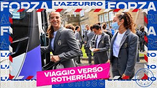 Il viaggio delle Azzurre verso Rotherham | Francia-Italia | Women's EURO 2022