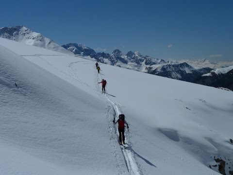 Haute Route Graubünden, Albula Alps. Val Tuors - Chamanna digl Kesch
