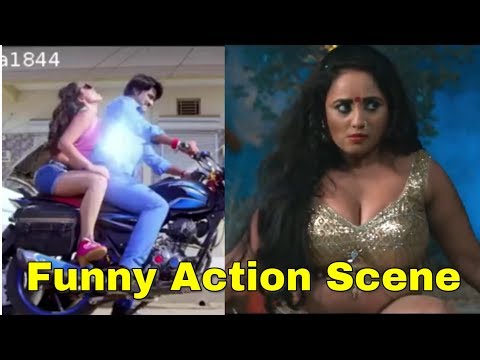 Funny action scene | Bhojpuri action scene Roast | Badtameez londa