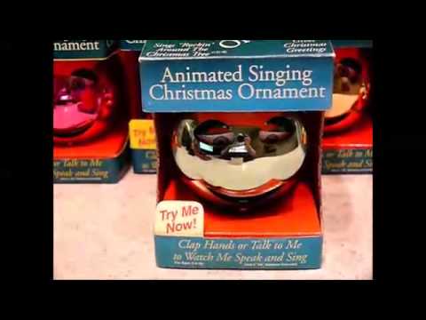 pbc animated singing christmas ornament youtube pbc animated singing christmas ornament youtube