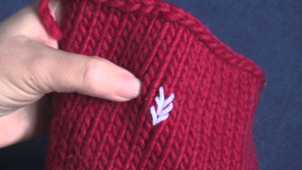 duplicate stitch knitting