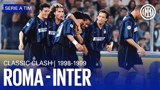 CLASSIC CLASH | ROMA vs INTER 1998/99 | EXTENDED HIGHLIGHTS ⚽⚫🔵?