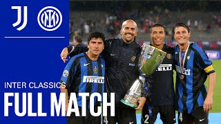 INTER CLASSICS | FULL MATCH | JUVENTUS vs INTER | 2005 ITALIAN SUPERCUP 🏆⚫🔵🇮🇹????