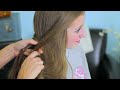 Yarn Extension Fishtail Braid | Color Highlights | Cute Girls Hairstyles