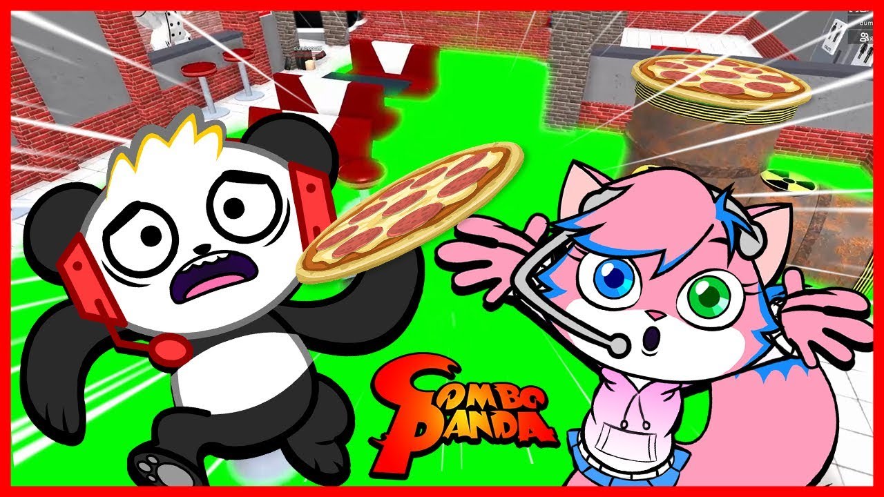 Alpha Lexa Took Over My Channel Roblox Escape The Pizzaria Let S Play With Combo Panda