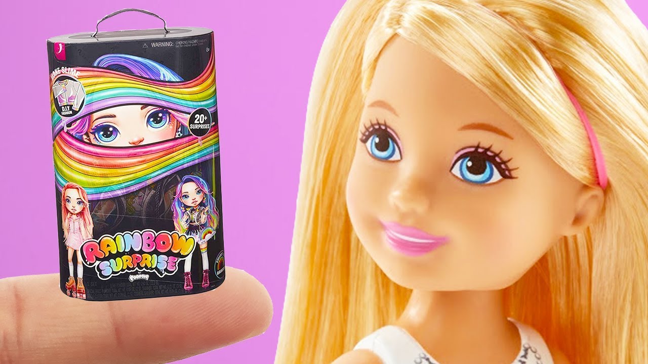 6 diy barbie miniatures