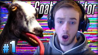 GOAT SIMULATOR - w/ Ali-A #1 - "IVE GLITCHED THE GAME!"