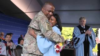 Army Reserve Captain Surprises Daughter at Her Columbia Engineering School Graduation