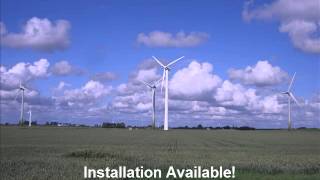 Pale Eoliche Usate Fuhrlander FL 100 Wind Turbines For Sale