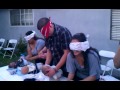 Gary playing a baby shower game , too funny