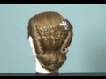 Прическа для волос средней длины. Hairstyle for medium hair Прическа для волос средней длины. Hairstyle for medium hair