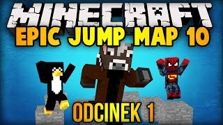 Minecraft Epic Jump Map 10: DZIESIĄTE URODZINY PINGWINA! - odc. 1