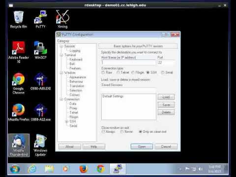 Using PuTTY and Xming to get a linux GUI to a Microsoft Desktop ...
