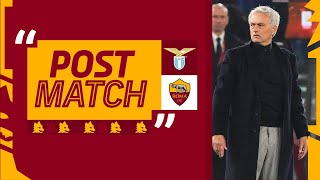 JOSÉ MOURINHO | INTERVISTA POST LAZIO-ROMA