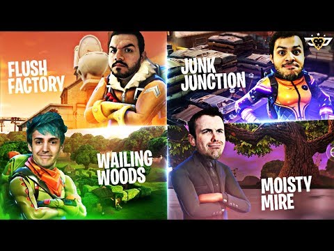 Download THE FIRST 4 CORNER NO KILL CHALLENGE! w/ Ninja, Lupo, and Marcel! (Fortnite: Battle Royale)