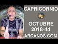 Video Horscopo Semanal CAPRICORNIO  del 28 Octubre al 3 Noviembre 2018 (Semana 2018-44) (Lectura del Tarot)