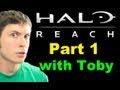 Halo: Reach - Toby Sucks at Gaming - Part 1 (Let's Play with Tobuscus)
