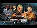 Don't miss the WWE TLC: Tables, Ladders, and Chairs Kickoff -This Sunday!