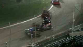 Scott Joblin and Shane Penn Superstock Crash