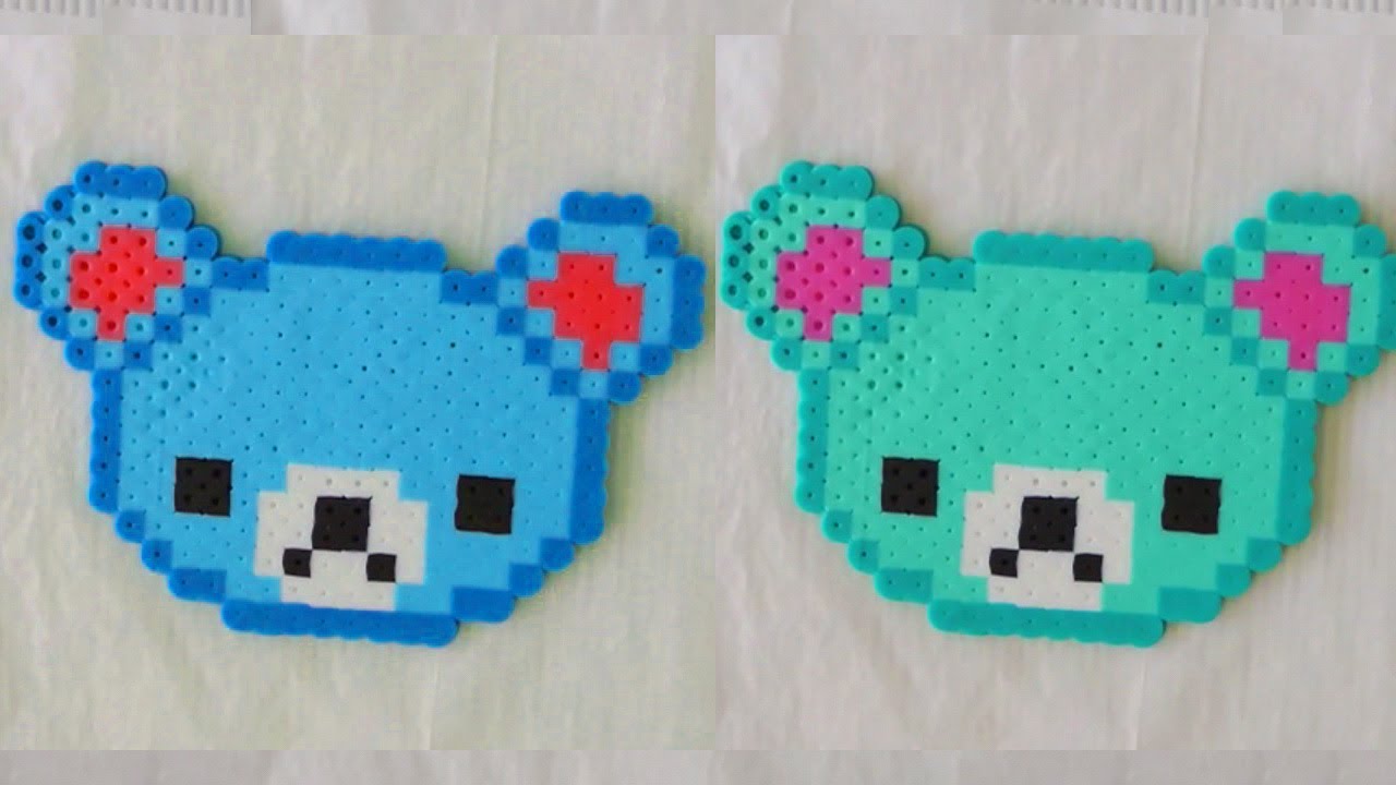 Perler Bead Bear Tutorial YouTube