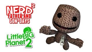 Nerd³'s Father and Son-Days - Build MOAR Stuff! LittleBigPlanet 2