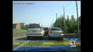 Caught on video: Driver gets even