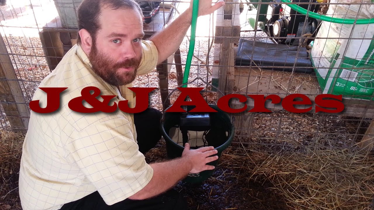 Keeping Goats Automatic Watering System YouTube