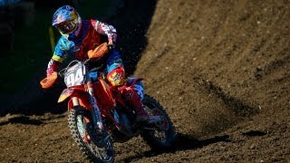 Ken Roczen vs. Eli Tomac Full Battle - 2013 Unadilla MX 250 Moto 2 (Official Feed)