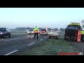 Ongeval met graafmachine en bestelauto Nieuwe Deventerweg te Raalte