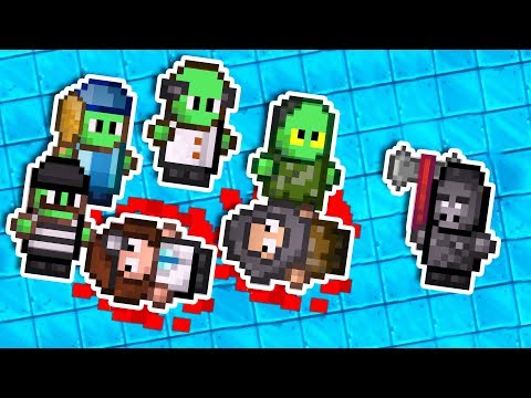 When Zombies Kill Everyone For You in Streets Of Rogue