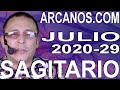 Video Horóscopo Semanal SAGITARIO  del 12 al 18 Julio 2020 (Semana 2020-29) (Lectura del Tarot)